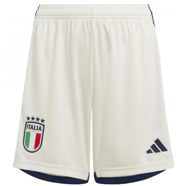 Italia pantaloncini della maglia da trasferta dell' pantaloni della maglia da calcio dell'uniforme da calcio della seconda divisa sportiva da uomo 2023